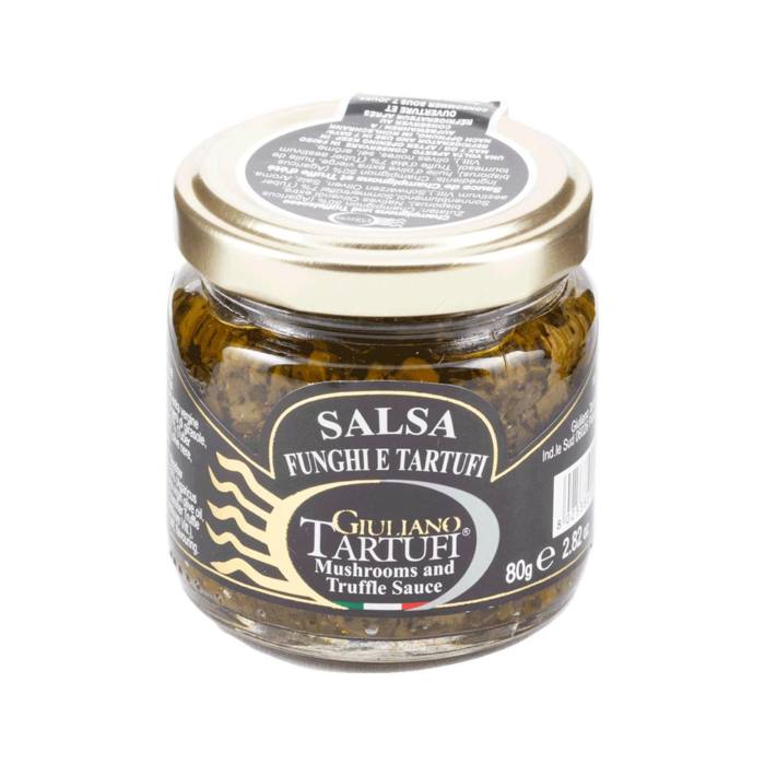 Salsa de funghi e trufas - Giuliano Tartufi Srl - 80 g