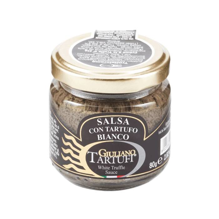 Salsa com trufa branca - Giuliano Tartufi Srl - 80 g