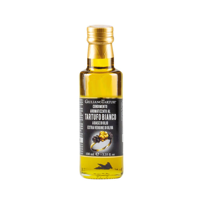 Azeite de Oliva Extra Virgem & Trufas Brancas - Giuliano Tartufi Srl - 100 ml