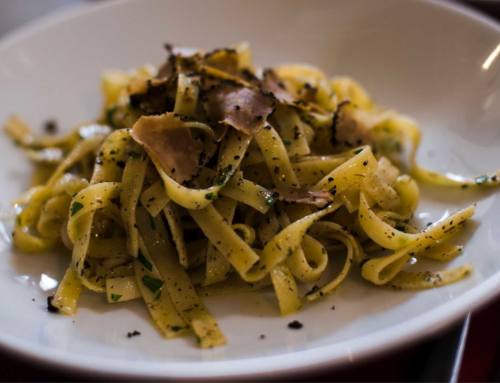 Receita – Tagliatelle com trufas